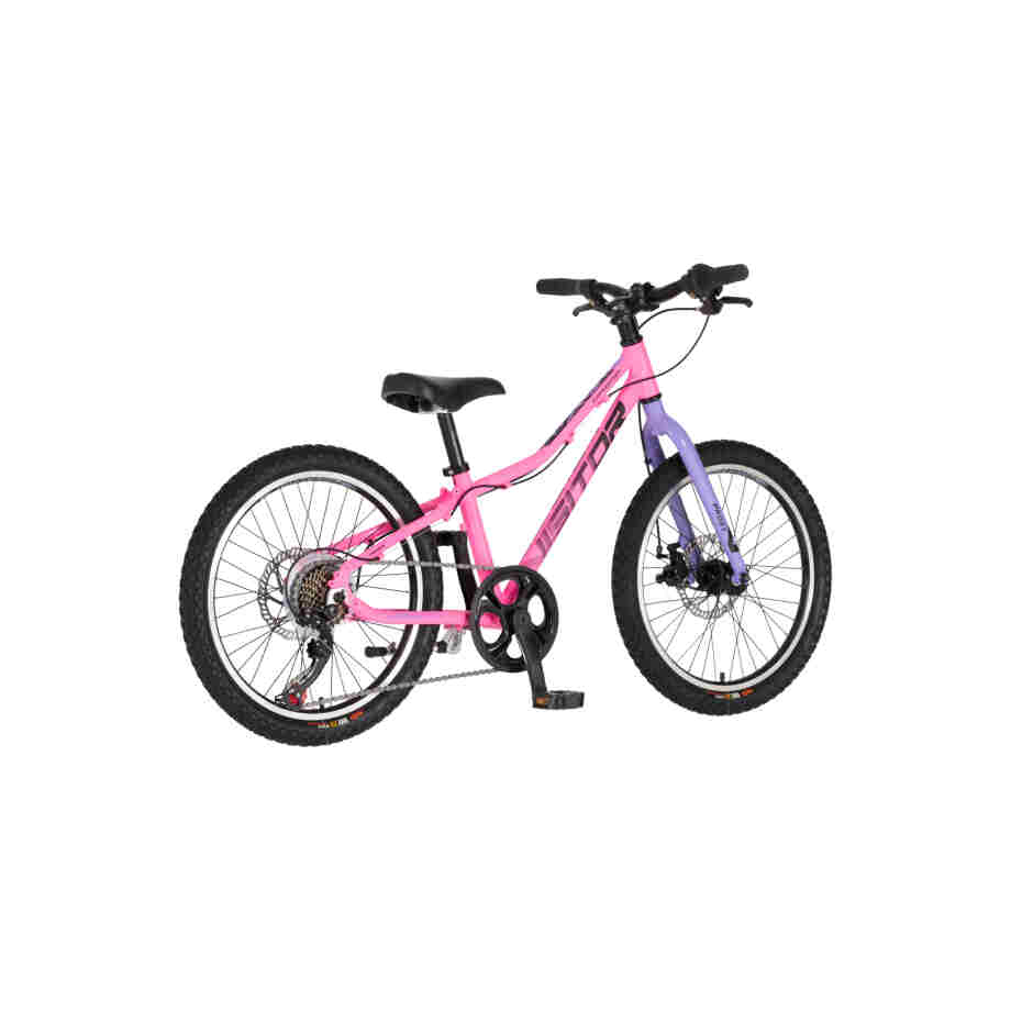 Bicikl junior 20 visitor proxy d2 20" tvrda alu 11" disk dupli 7 brzina 115-135cm (20") roze bicikl junior 20 visitor proxy visitor proxy d2 dečiji bicikl 20 inča roze aluminijumski ram