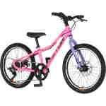 Bicikl junior 20 visitor proxy d2 20" tvrda alu 11" disk dupli 7 brzina 115-135cm (20") roze bicikl junior 20 visitor proxy visitor proxy d2 dečiji bicikl 20 inča roze aluminijumski ram