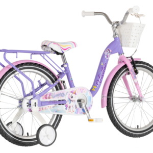 bicikl kids visitor unicorn 20 dečiji bicikl visitor unicorn 20 ljubičasti sa v-brake i kontra