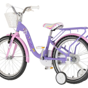 bicikl kids visitor unicorn 20 dečiji bicikl visitor unicorn 20 ljubičasti sa v-brake i kontra
