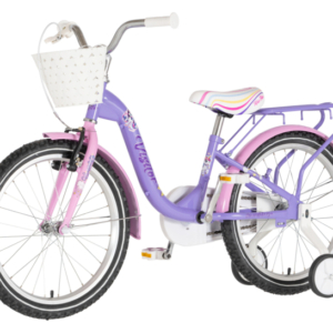 bicikl kids visitor unicorn 20 dečiji bicikl visitor unicorn 20 ljubičasti sa v-brake i kontra