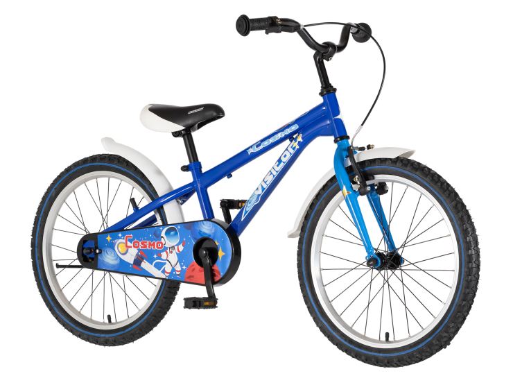 bicikl kids visitor cosmo 20 visitor cosmo 20 plavi dečiji bicikl v-brake kontra kočnica 115-135cm