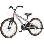 bicikl kids visitor kopacko 20 dečiji bicikl visitor kopacko 20 inča srebrni uv sjaj v-brake