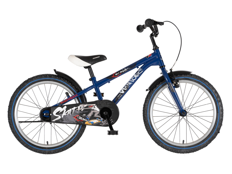 Bicikl kids visitor beatskate 20" 10" v-brake kontra 115-135cm (20") plavi perla bicikl kids visitor beatskate 20 dečiji bicikl visitor beatskate 20 cola plavi perla v-brake kontra