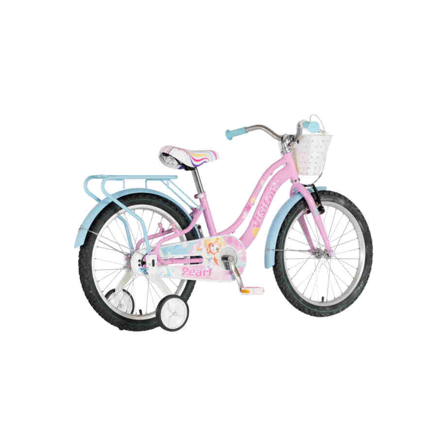 bicikl kids visitor pearl 20 dečiji bicikl visitor pearl 20 cola roze v-brake kontra kočnica