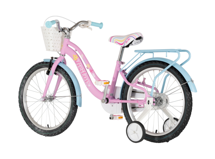Bicikl kids visitor pearl 20" 10" v-brake kontra 115-135cm (20") roze bicikl kids visitor pearl 20 dečiji bicikl visitor pearl 20 cola roze v-brake kontra kočnica