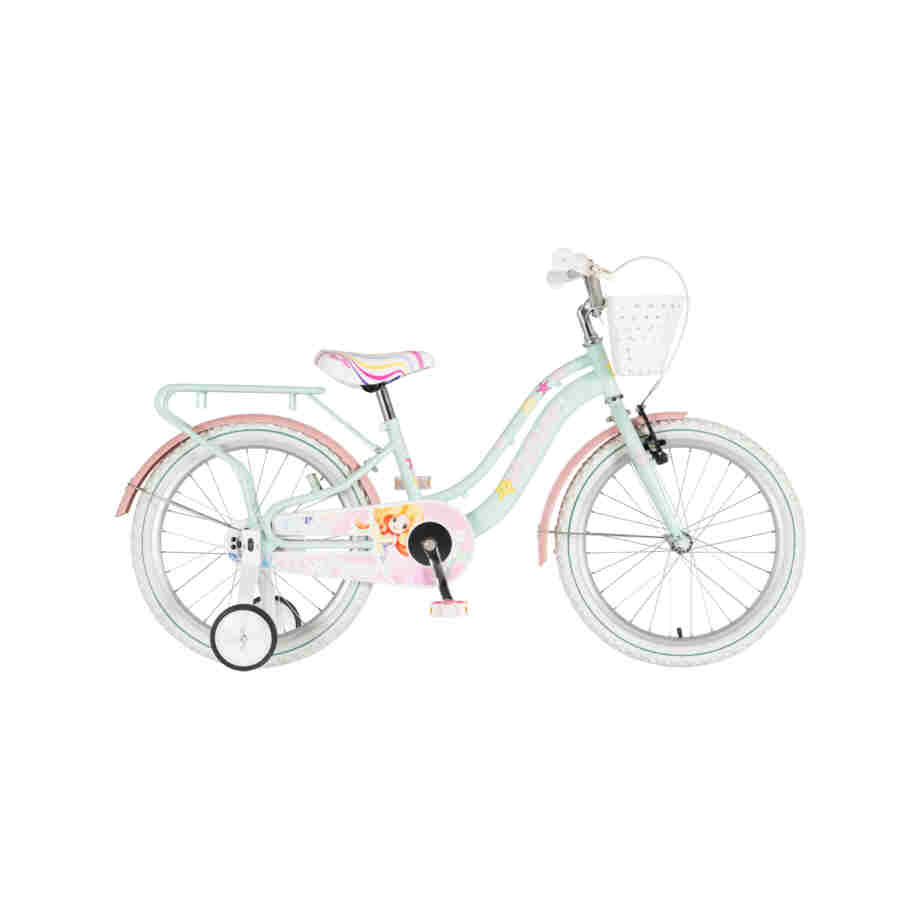 bicikl kids visitor pearl 20 visitor pearl 20 tirkizni bicikl za devojčice sa v-brake i