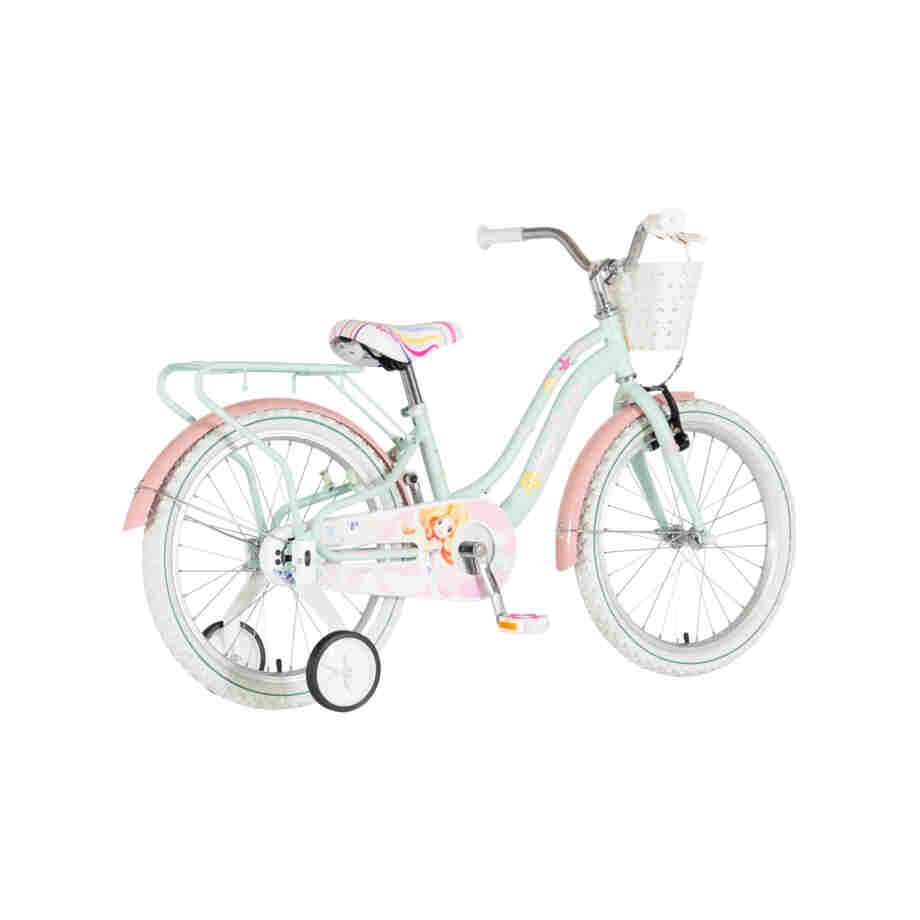 bicikl kids visitor pearl 20 visitor pearl 20 tirkizni bicikl za devojčice sa v-brake i
