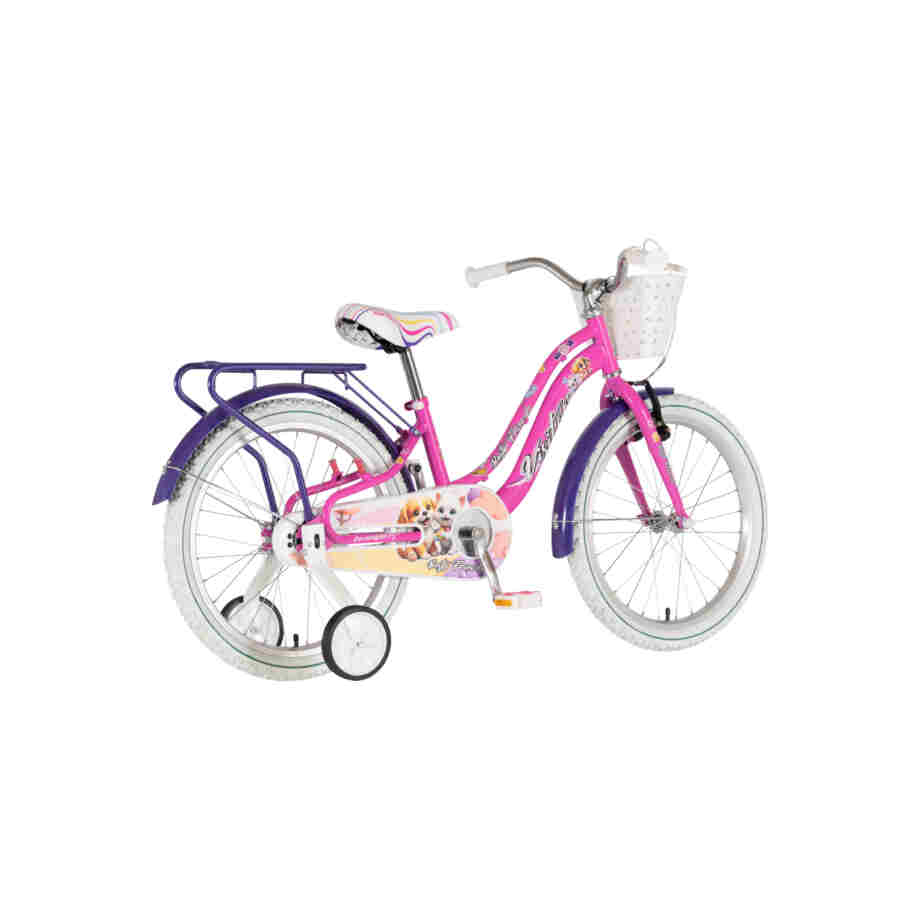 bicikl kids visitor best friend visitor best friend 20 dečiji bicikl roze neon uv sjaj