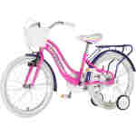 bicikl kids visitor best friend visitor best friend 20 dečiji bicikl roze neon uv sjaj