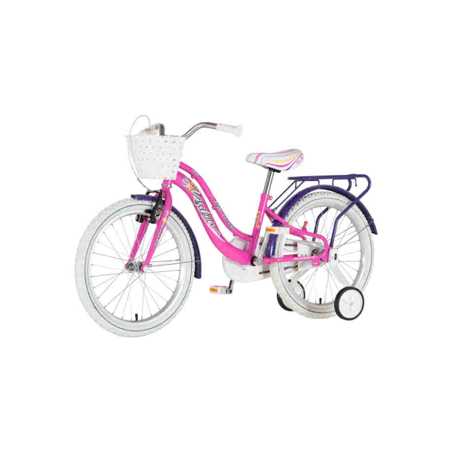 bicikl kids visitor best friend visitor best friend 20 dečiji bicikl roze neon uv sjaj