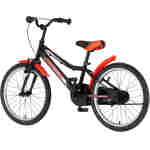 bicikl kids visitor redstriker 20 visitor redstriker 20 inča dečiji bicikl crno crveni ram 10