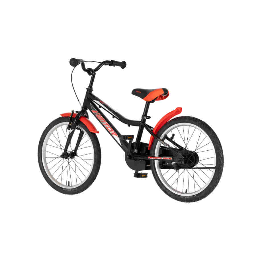 bicikl kids visitor redstriker 20 visitor redstriker 20 inča dečiji bicikl crno crveni ram 10