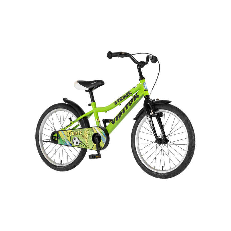 bicikl kids visitor striker 20 dečiji bicikl visitor striker 20 inča zeleni neon v-brake kontra