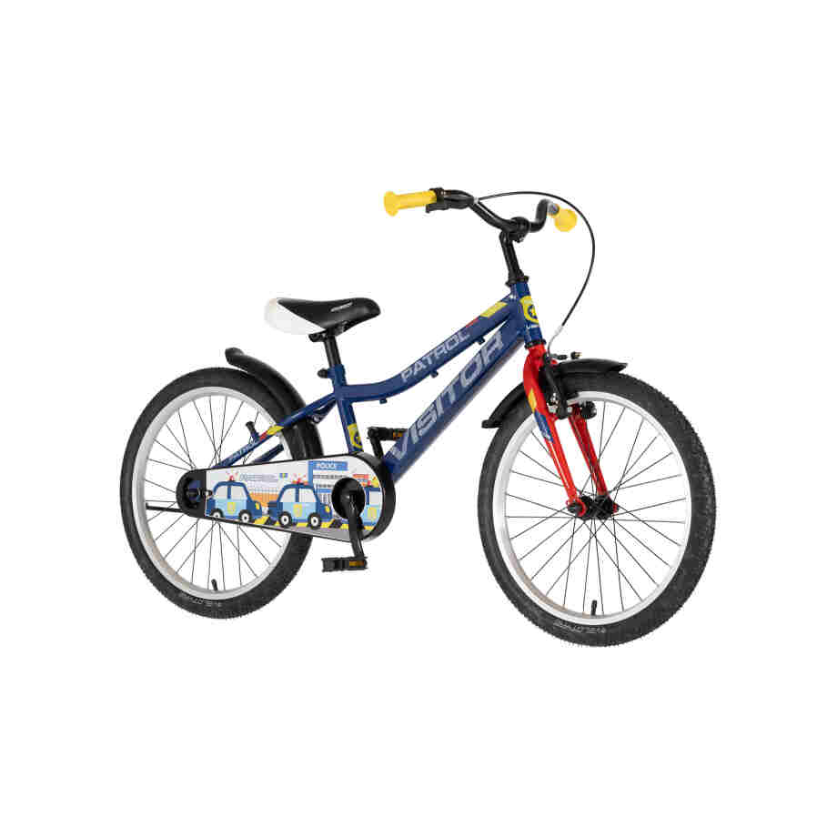 bicikl kids visitor patrol 20 visitor patrol 20 dečiji bicikl plavi perla v-brake kontra kočnica