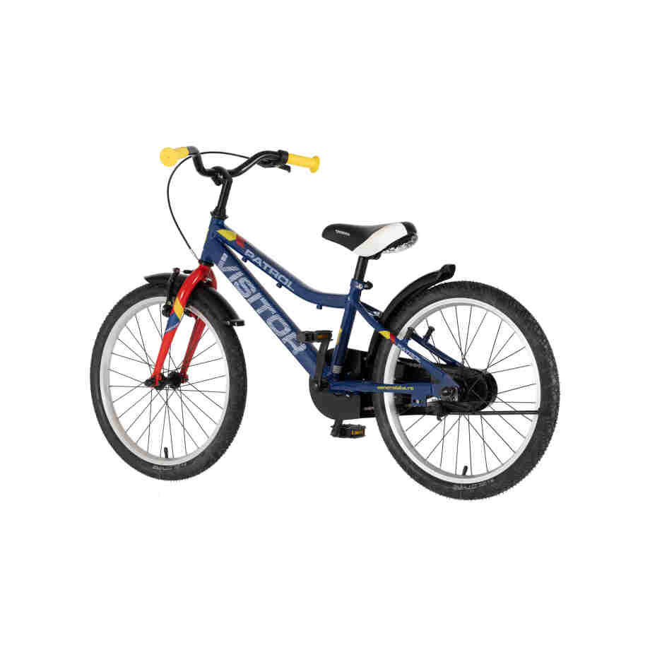 bicikl kids visitor patrol 20 visitor patrol 20 dečiji bicikl plavi perla v-brake kontra kočnica