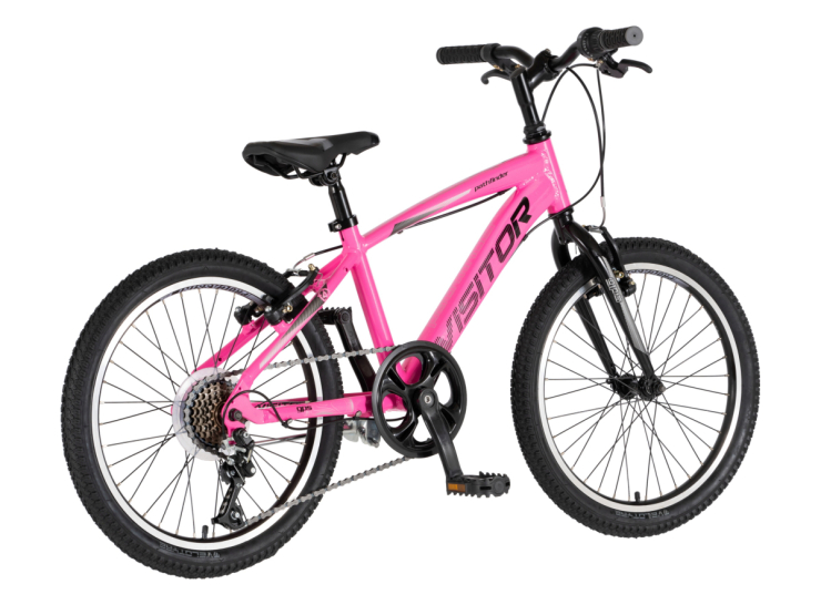 bicikl junior 20 visitor fox visitor fox roll alu dečiji bicikl 20 inča roze neon