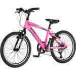 Bicikl junior 20 visitor fox roll alu 20" tvrda alu 12" v-brake 6 brzina 132-155cm (xs) roze neon u bicikl junior 20 visitor fox visitor fox roll alu dečiji bicikl 20 inča roze neon