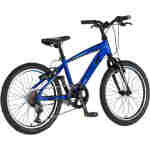 Bicikl junior 20 visitor fox roll alu 20" tvrda alu 12" v-brake 6 brzina 132-155cm (xs) plavi perla bicikl junior 20 visitor fox visitor fox roll alu 20 inča plavi perla dečiji bicikl