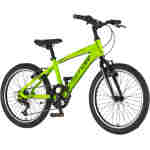Bicikl junior 20 visitor fox roll alu 20" tvrda alu 12" v-brake 6 brzina 132-155cm (xs) zeleni neon bicikl junior 20 visitor fox roll alu zeleni neon točkovi 20 inča v-brake