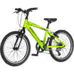 Bicikl junior 20 visitor fox roll alu 20" tvrda alu 12" v-brake 6 brzina 132-155cm (xs) zeleni neon bicikl junior 20 visitor fox roll alu zeleni neon točkovi 20 inča v-brake