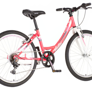 Bicikl junior 24 visitor fox 24" 14" v-brake 6 brzina 132-155cm (xs) crveni bicikl junior 24 visitor fox crveni planinski bicikl za decu
