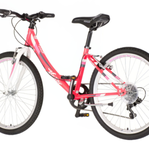 Bicikl junior 24 visitor fox 24" 14" v-brake 6 brzina 132-155cm (xs) crveni bicikl junior 24 visitor fox crveni planinski bicikl za decu