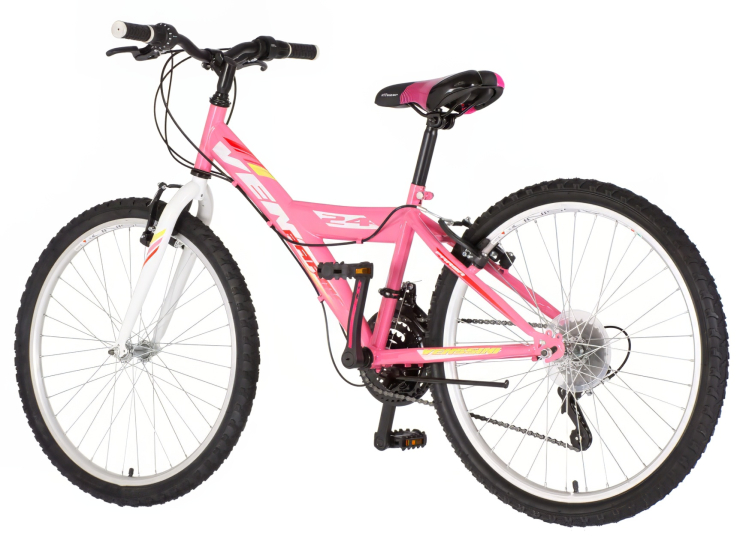 Bicikl junior 24 venssini parma 24" 13" v-brake 18 brzina 132-155cm (xs) roze bicikl junior 24 venssini parma venssini parma 24 junior bicikl roze v-brake 18 brzina za
