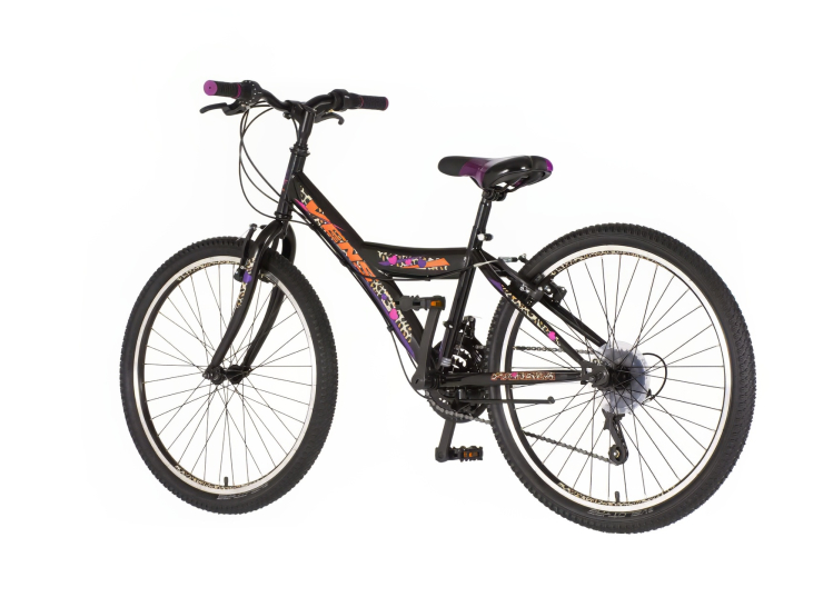 bicikl junior 24 venssini parma venssini parma 24 juniorski mtb bicikl crno narandžasti perla 18