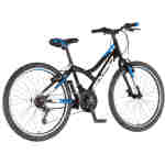 bicikl junior 24 explorer spy crno plavi sjaj uv 24 inča v-brake
