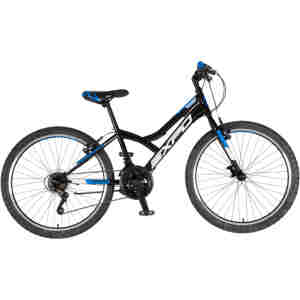 bicikl junior 24 explorer spy crno plavi sjaj uv 24 inča v-brake