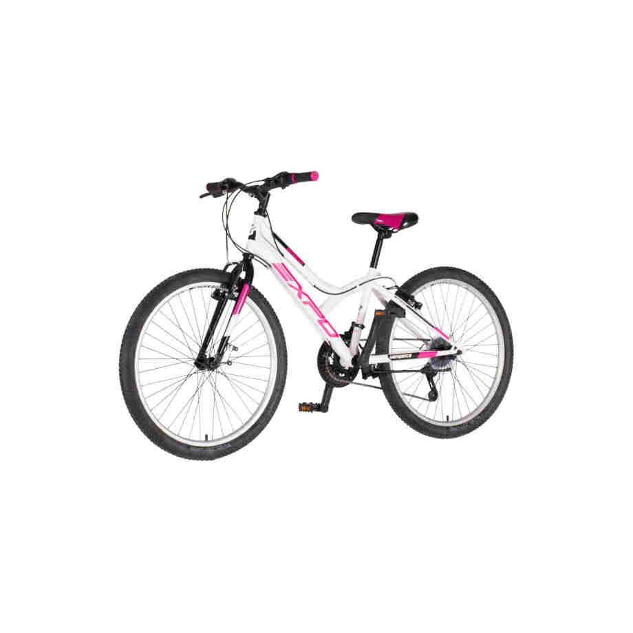 bicikl junior 24 explorer spy explorer spy 24 dečiji bicikl belo roze perla uv sjaj
