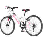 bicikl junior 24 explorer spy explorer spy 24 dečiji bicikl belo roze perla uv sjaj
