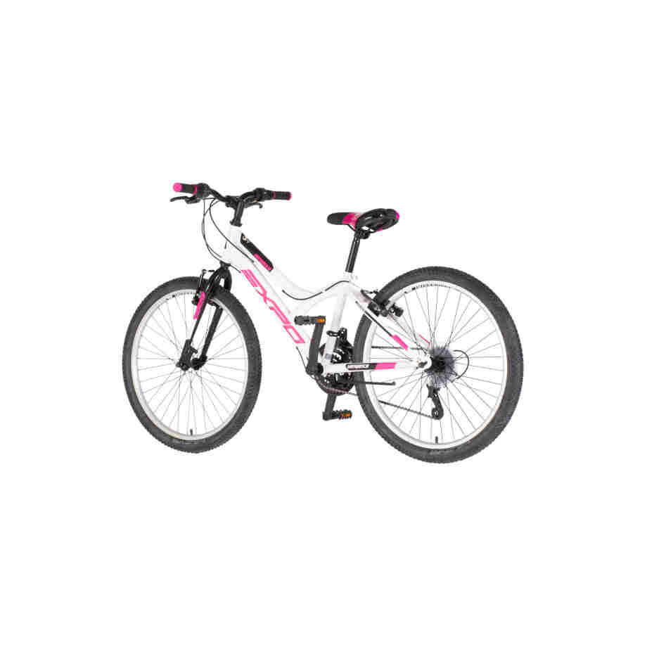bicikl junior 24 explorer spy explorer spy 24 dečiji bicikl belo roze perla uv sjaj
