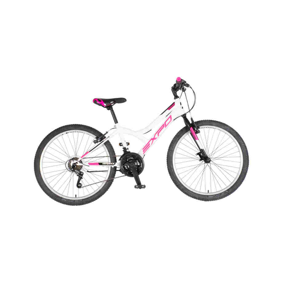 bicikl junior 24 explorer spy explorer spy 24 dečiji bicikl belo roze perla uv sjaj
