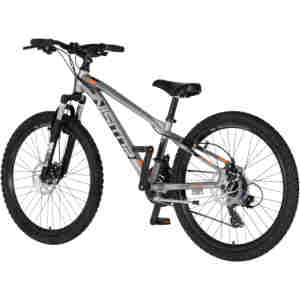 Bicikl junior 24 visitor cascade 24" amortizer 12" disk dupli 21 brzina 142-165cm (s) srebrni bicikl junior 24 visitor cascade visitor cascade junior mtb bicikl 24 inča srebrni amortizer disk