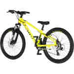 Bicikl junior 24 visitor cascade 24" amortizer 12" neon disk dupli 21 brzina 142-165cm (s) neon žuti bicikl junior 24 visitor cascade visitor cascade 24 junior mtb bicikl neon žuti 21 brzina