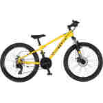 Bicikl junior 24 visitor cascade 24" amortizer 12" disk dupli 21 brzina 142-165cm (s) žuti perla bicikl junior 24 visitor cascade visitor cascade junior mtb bicikl 24 inča žuti perla amortizer