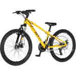 Bicikl junior 24 visitor cascade 24" amortizer 12" disk dupli 21 brzina 142-165cm (s) žuti perla bicikl junior 24 visitor cascade visitor cascade junior mtb bicikl 24 inča žuti perla amortizer
