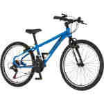 Bicikl junior 24 visitor radiance 24" 12" v-brake 21 brzina 132-155cm (xs) plavi bicikl junior 24 visitor radiance visitor radiance junior bicikl 24 inča plavi v-brake 21 brzina
