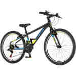 bicikl junior 24 visitor radiance visitor radiance 24 dečiji mtb bicikl crno žuti v-brake 21