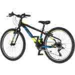 bicikl junior 24 visitor radiance visitor radiance 24 dečiji mtb bicikl crno žuti v-brake 21