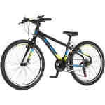bicikl junior 24 visitor radiance visitor radiance 24 dečiji mtb bicikl crno žuti v-brake 21