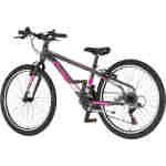 Bicikl junior 24 visitor radiance 24" 12" v-brake 21 brzina 132-155cm (xs) sivi bicikl junior 24 visitor radiance visitor radiance 24 sivi dečiji mtb bicikl 21 brzina v-brake