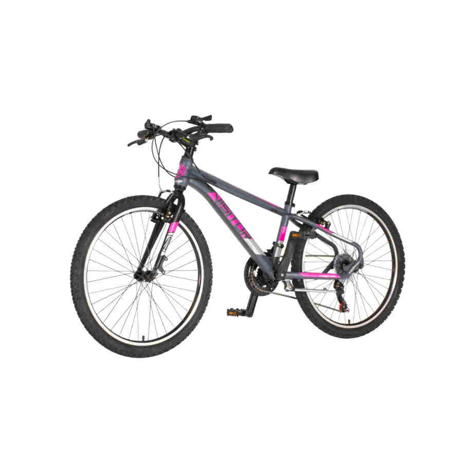 Bicikl junior 24 visitor radiance 24" 12" v-brake 21 brzina 132-155cm (xs) sivi bicikl junior 24 visitor radiance visitor radiance 24 sivi dečiji mtb bicikl 21 brzina v-brake