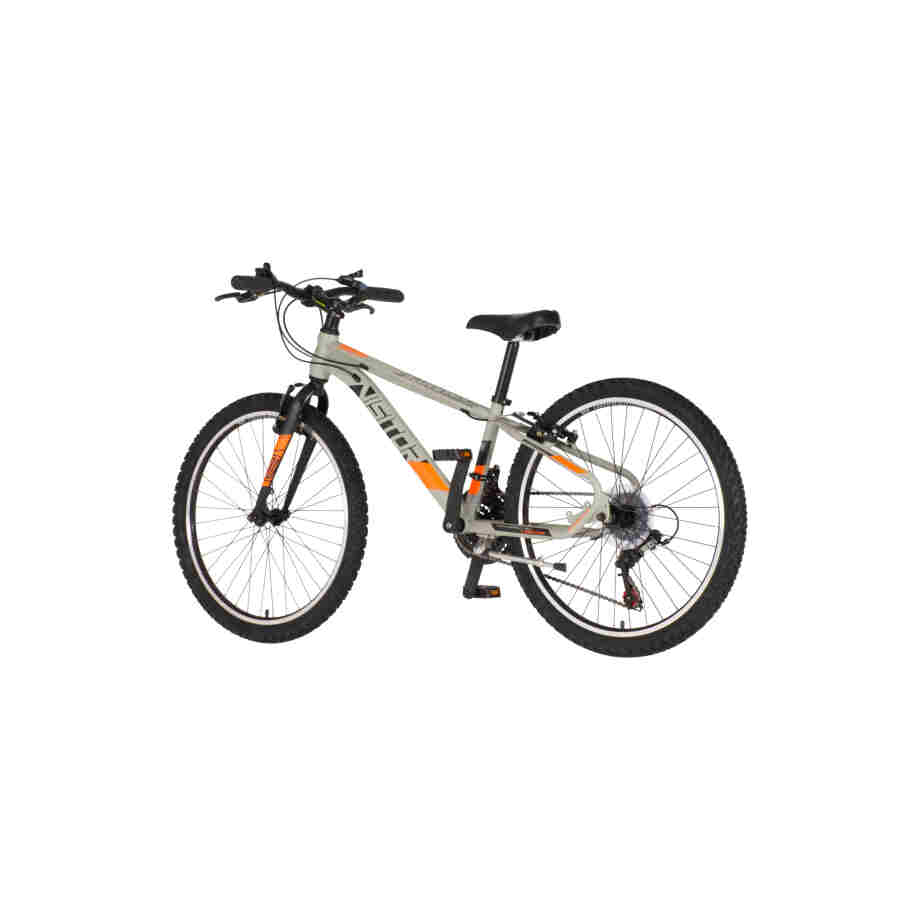 Bicikl junior 24 visitor radiance 24" 12" v-brake 21 brzina 132-155cm (xs) sivi bicikl junior 24 visitor radiance visitor radiance 24 dečiji brdski bicikl sivi 21 brzina v-brake