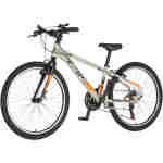 Bicikl junior 24 visitor radiance 24" 12" v-brake 21 brzina 132-155cm (xs) sivi bicikl junior 24 visitor radiance visitor radiance 24 dečiji brdski bicikl sivi 21 brzina v-brake