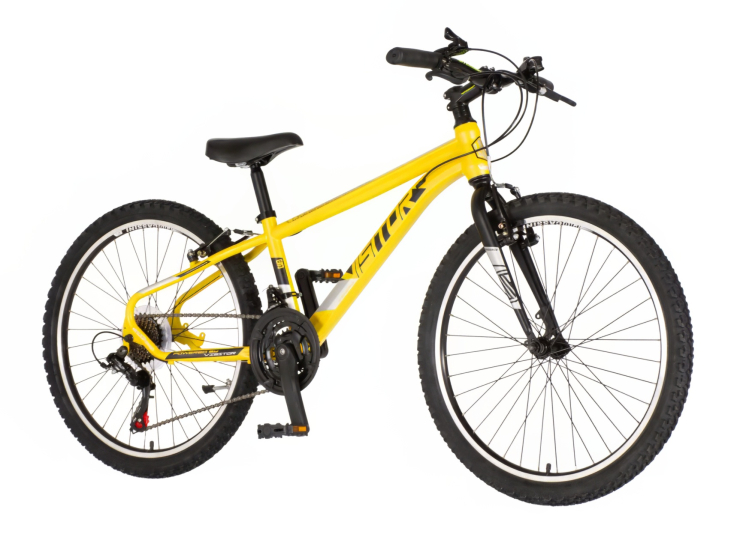 bicikl junior 24 visitor radiance visitor radiance 24 dečiji mtb bicikl žuta perla 21 brzina
