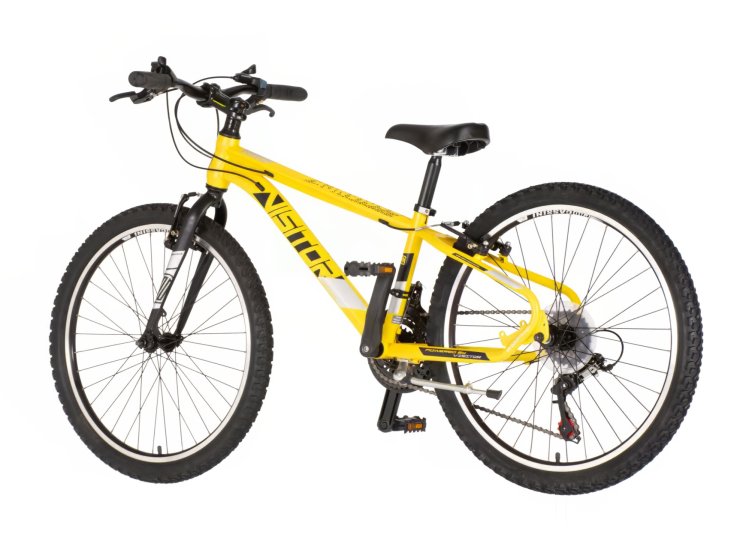 bicikl junior 24 visitor radiance visitor radiance 24 dečiji mtb bicikl žuta perla 21 brzina
