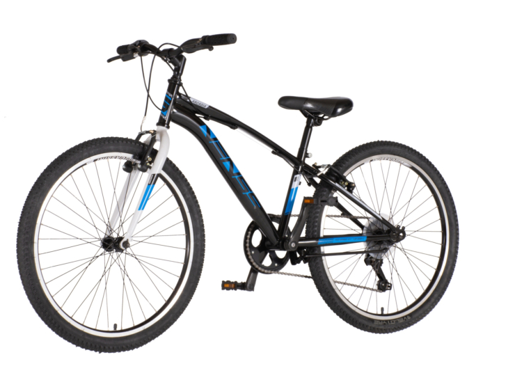 bicikl junior 24 venssini arcadia venssini arcadia 24 dečiji mtb bicikl crno plavi 6 brzina